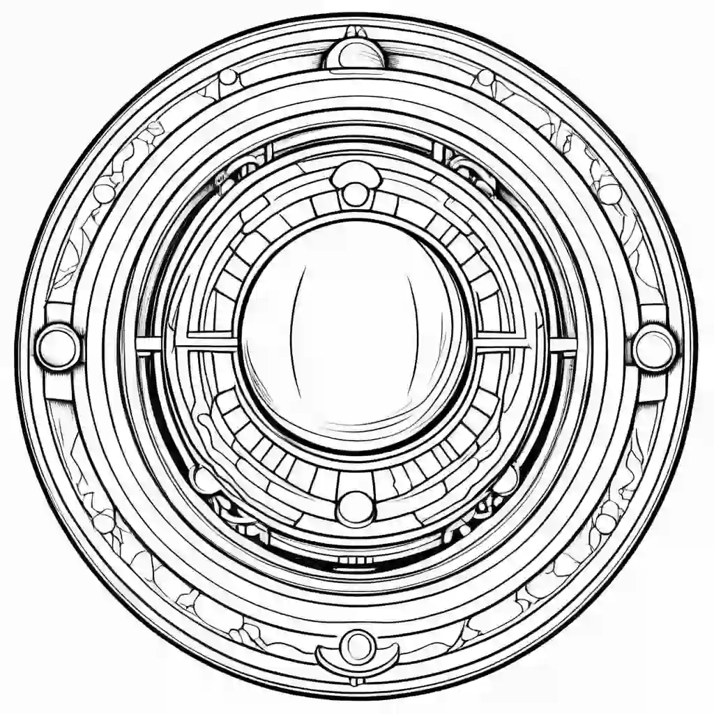 Mystic Orb coloring pages